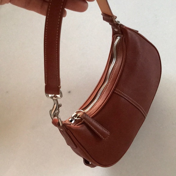 Coach Handbags - ❤️... Coach Brown Mini Leather Bag